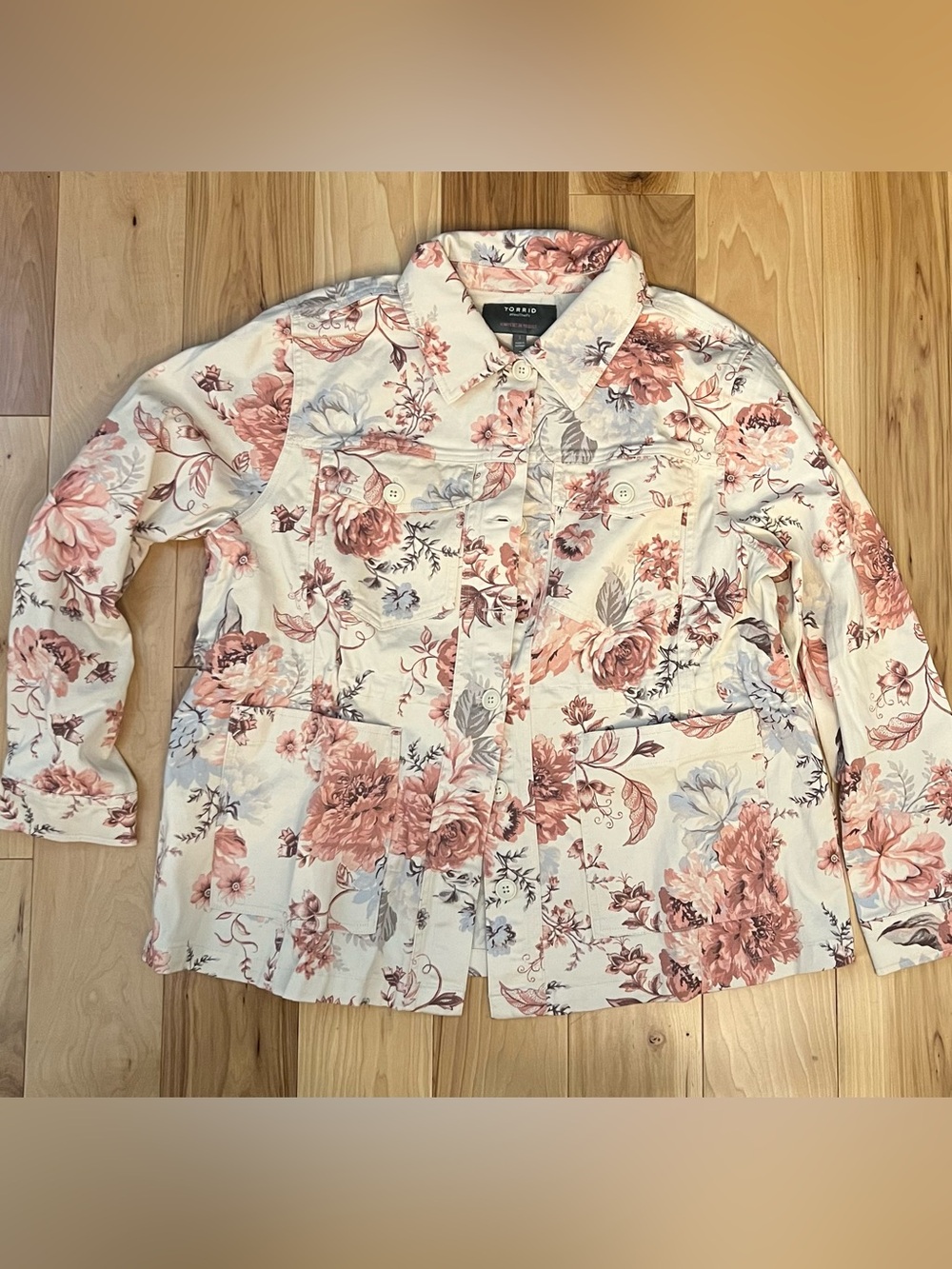 Twill Anorak Jacket size 1 (14,16)